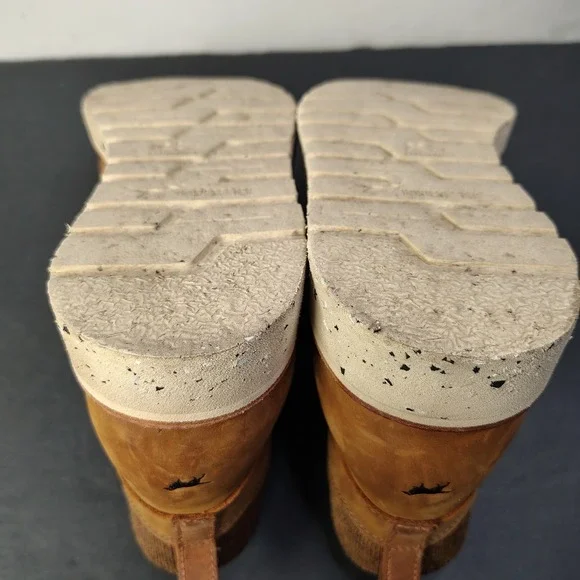 Irish Setter Mens Moc Toe Boot 9.5 Brown Setter Fifty Leather Work Wedge 3918 - Picture 9 of 12